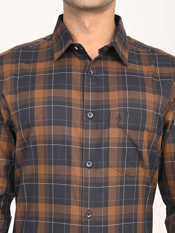 Men's Check Full Sleeves Cotton Shirt - Image 3