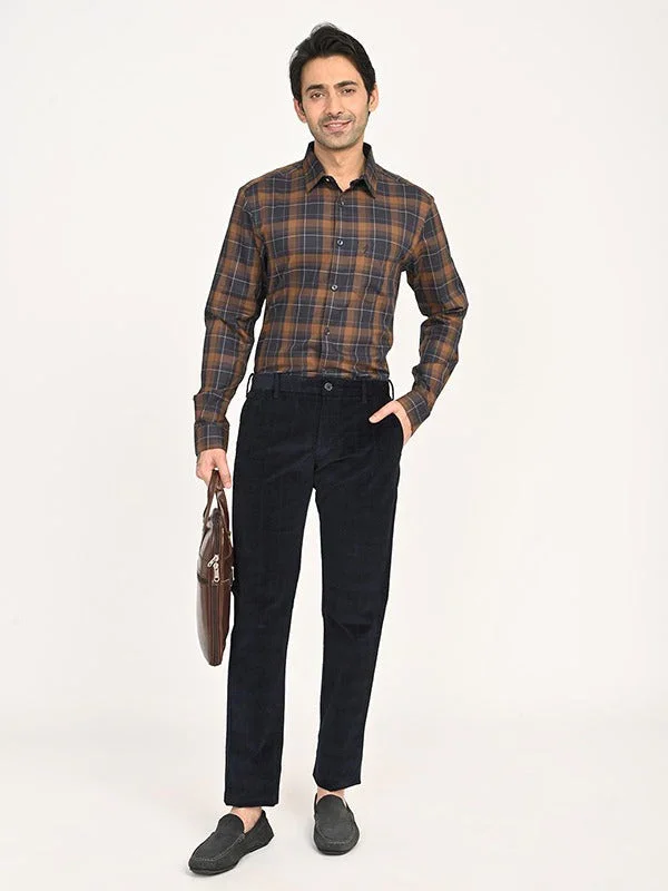 Men's Check Full Sleeves Cotton Shirt - Image 5