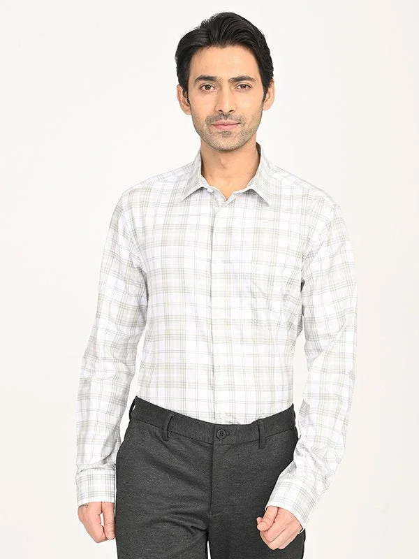 Men's Check Full Sleeves Cotton Shirt