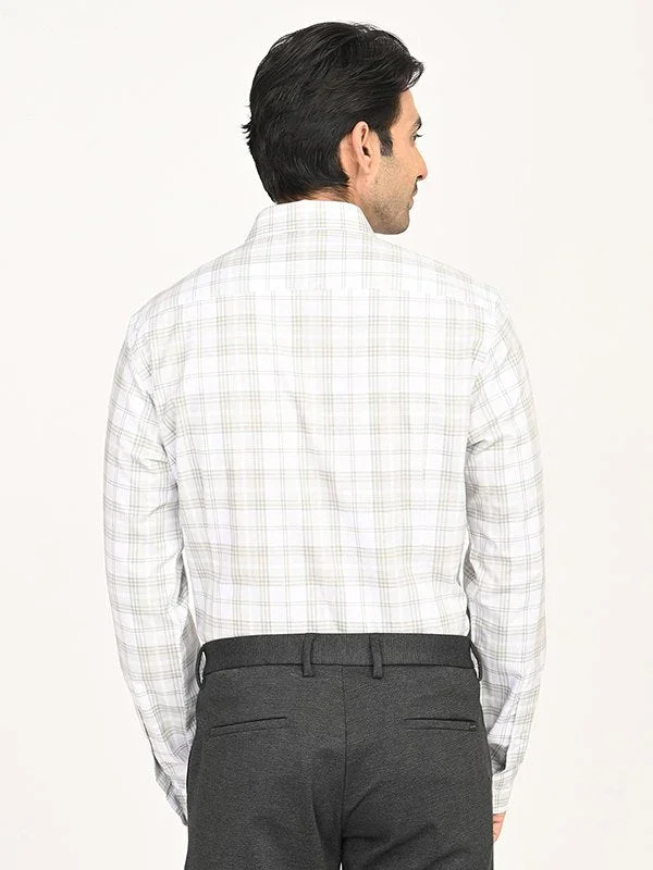Men's Check Full Sleeves Cotton Shirt - Image 4