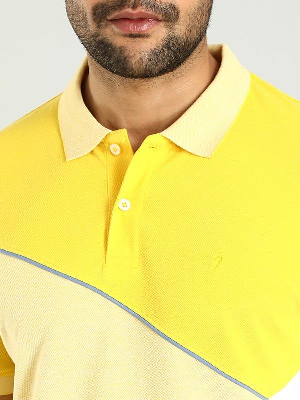 Men's Color Block Polo T-Shirt - Image 4