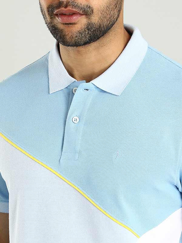 Men's Color Block Polo T-Shirt - Image 8