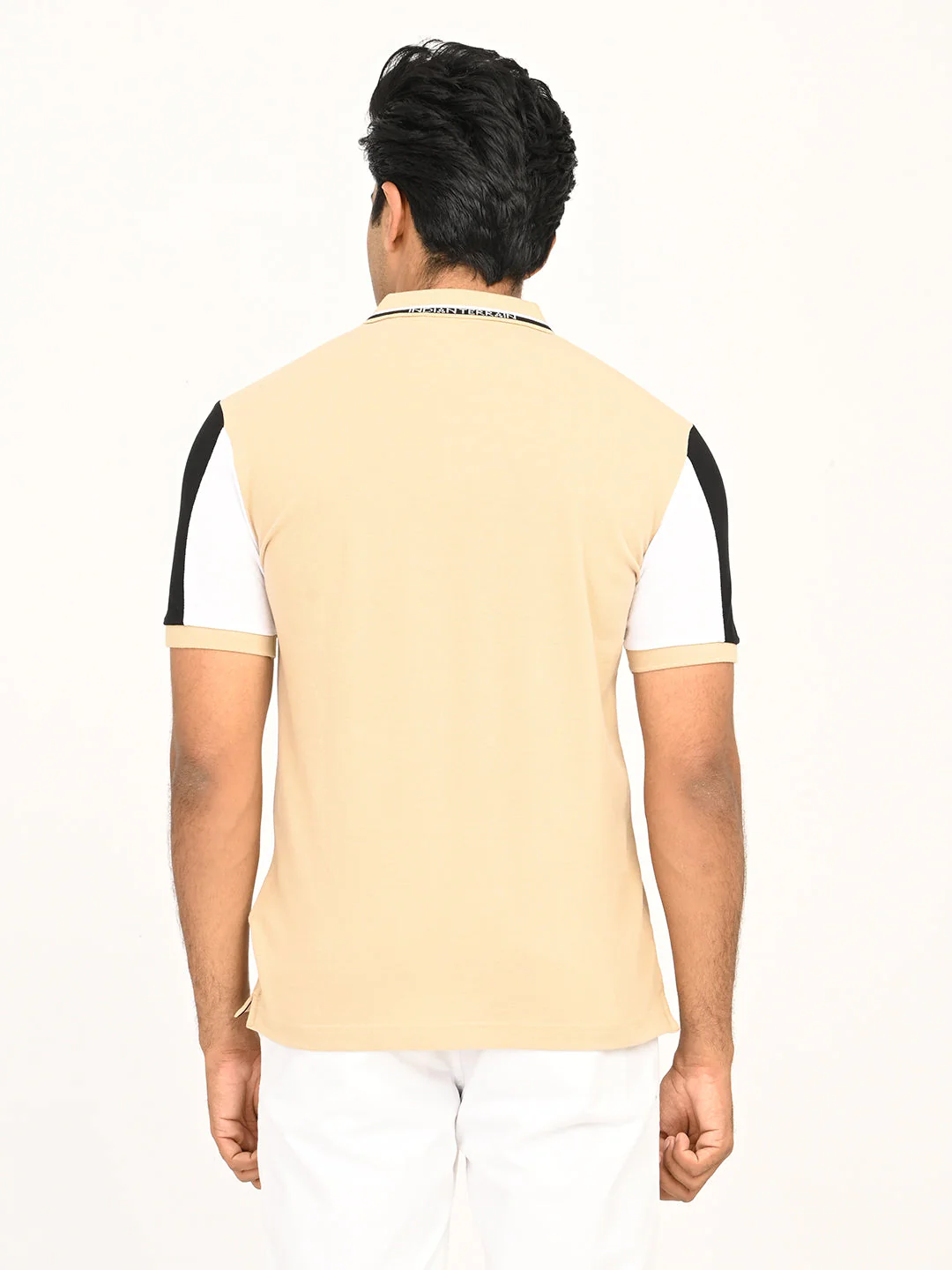 Men's Color Block Polo T-Shirt - Image 4