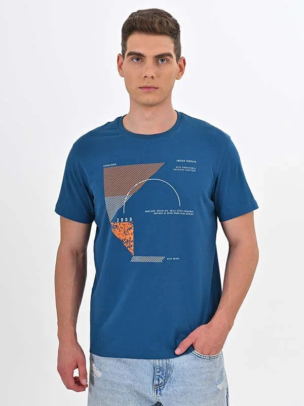 Men's Graphic Crew Neck T-Shirt - Image 2