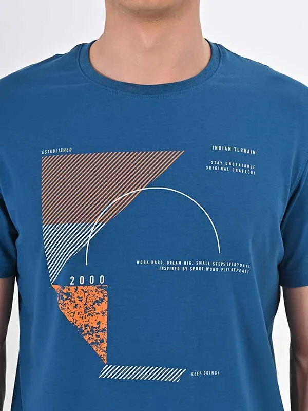 Men's Graphic Crew Neck T-Shirt - Image 3