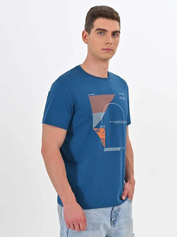 Men's Graphic Crew Neck T-Shirt - Image 4