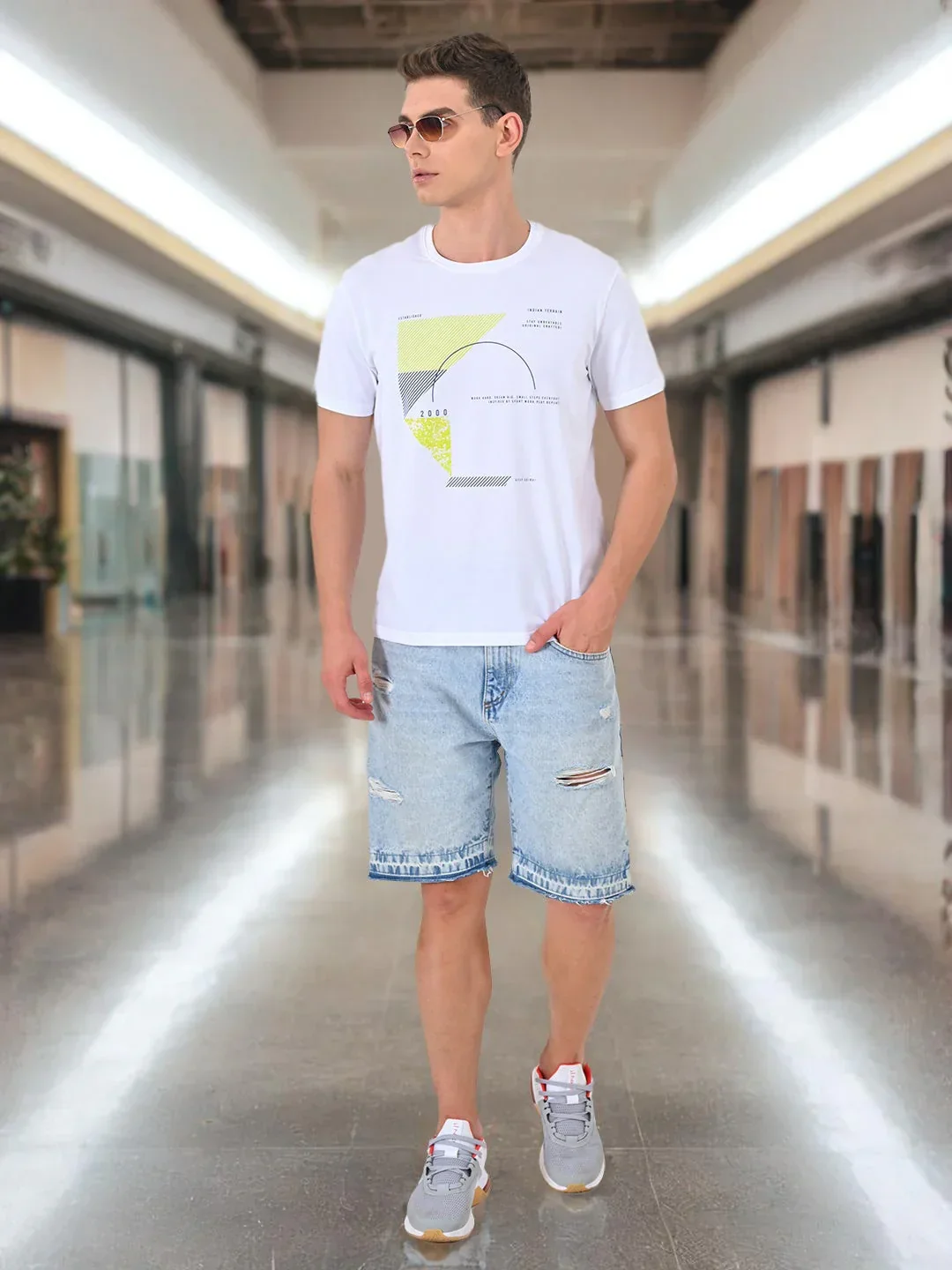 Men's Graphic Crew Neck T-Shirt - Image 5