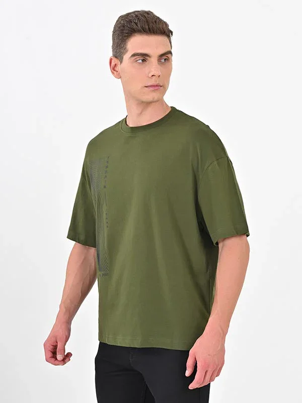 Men's Graphic Crew Neck T-Shirt - Image 3