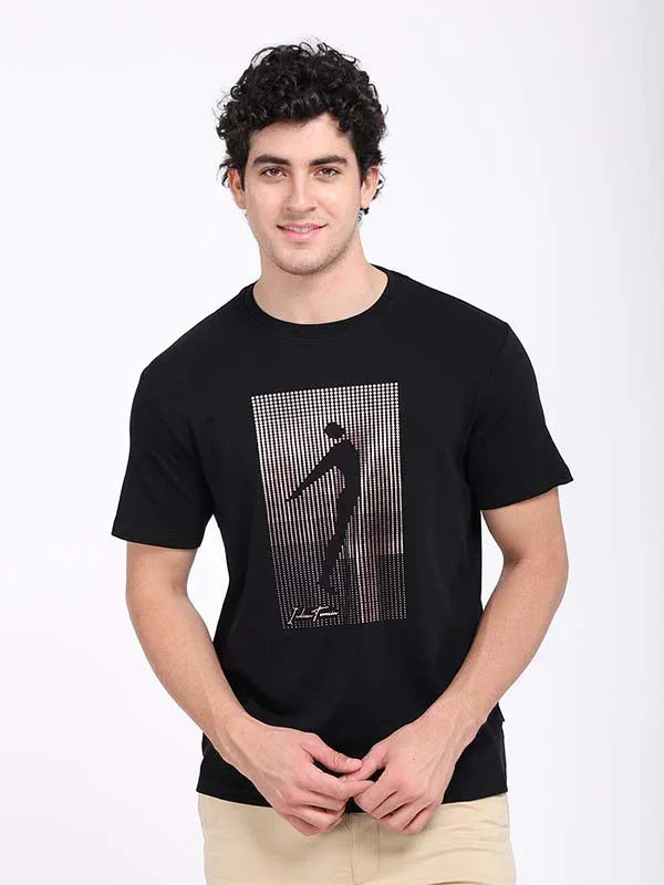 Men's Graphic Crew Neck T-Shirt