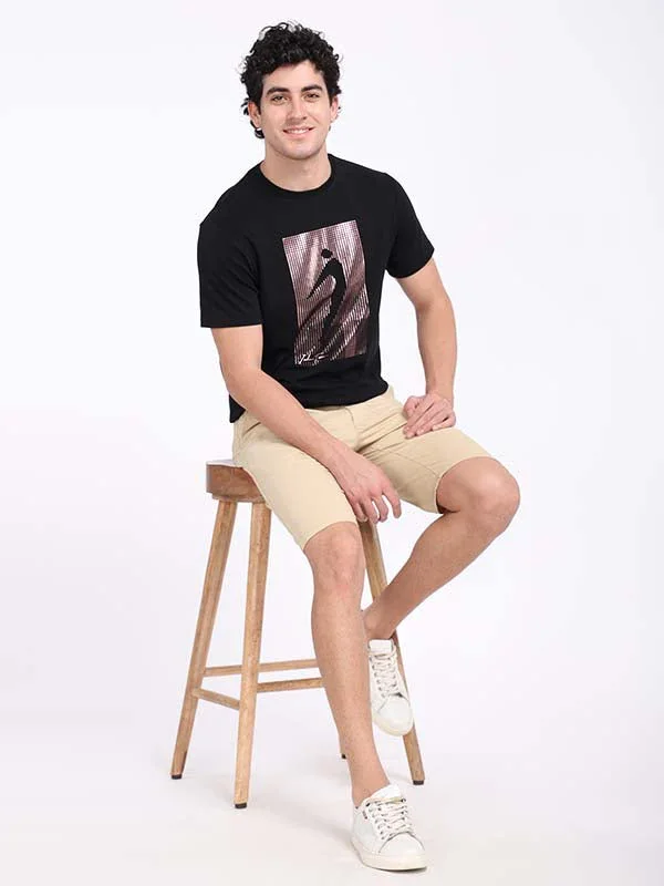 Men's Graphic Crew Neck T-Shirt - Image 4
