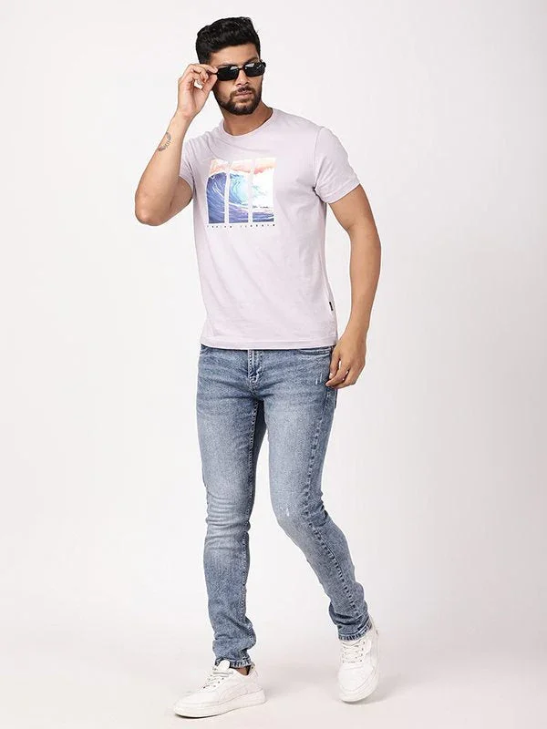 Men's Graphic Crew Neck T-Shirt - Image 10