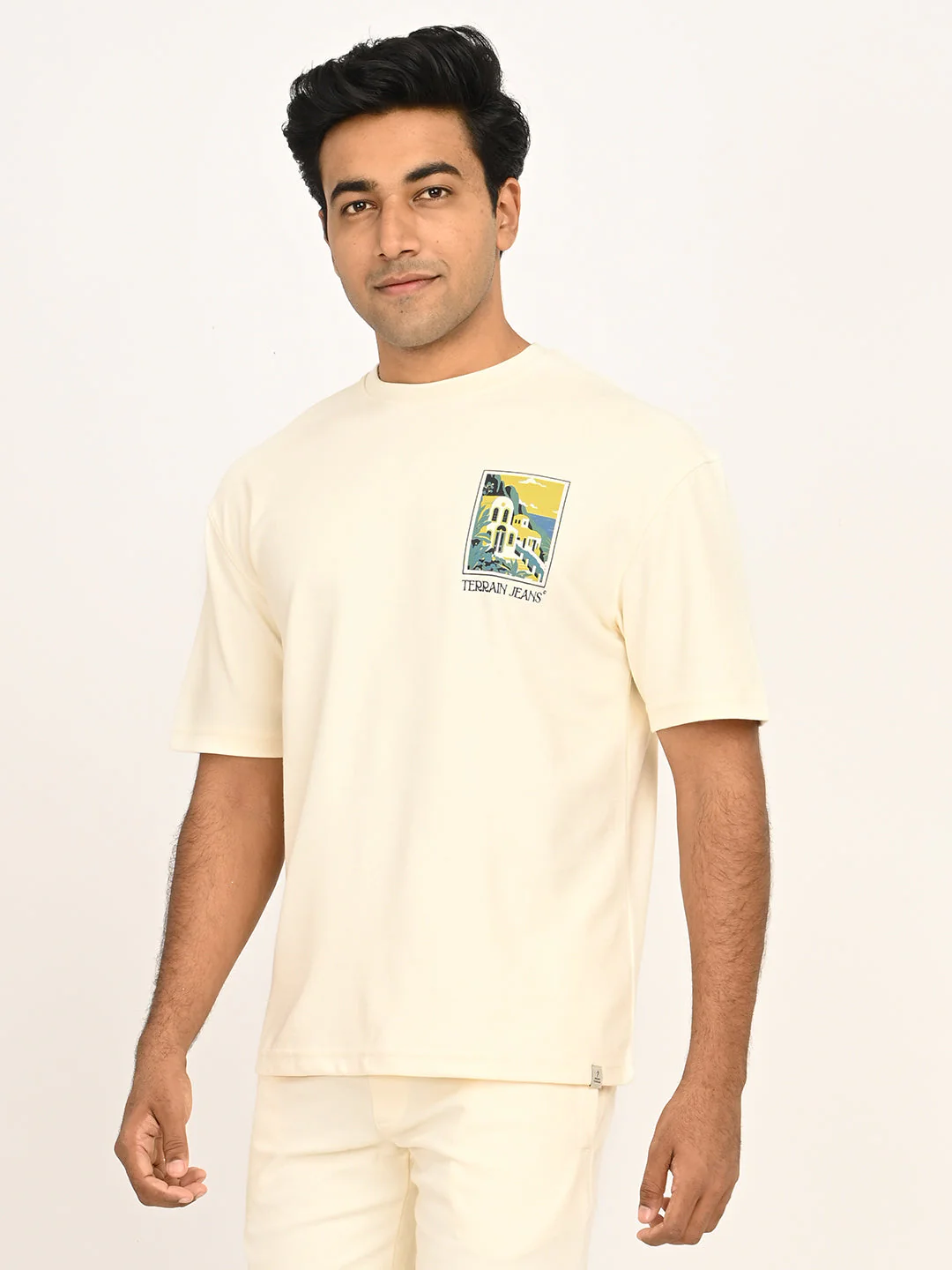 Men's Graphic Crew Neck T-Shirt - Image 2
