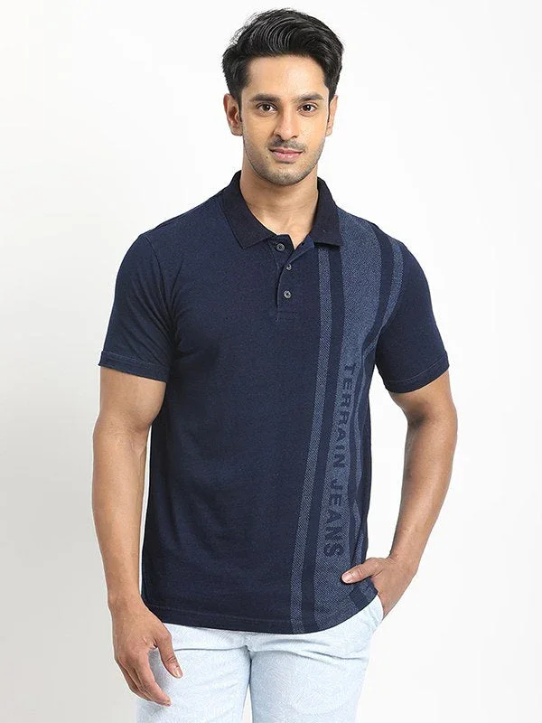 Men's Graphic Polo T-Shirt