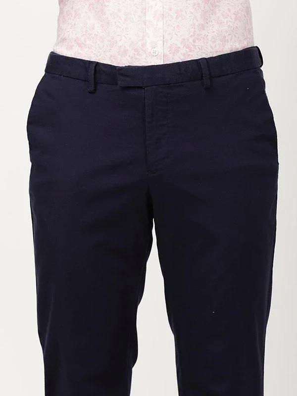 Men's Kansas Fit Cotton Blend Trousers - Image 3