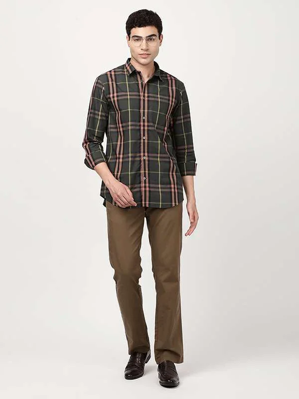 Men's Kansas Fit Cotton Blend Trousers - Image 9