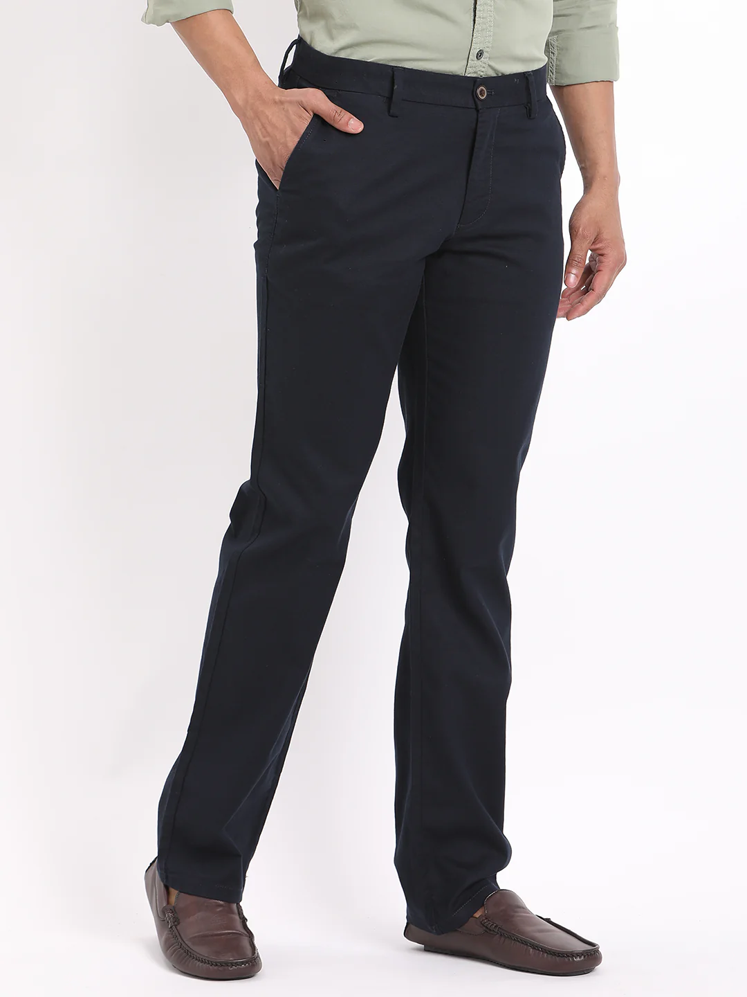 Men's Kansas Fit Cotton Stretch Trousers - Image 22