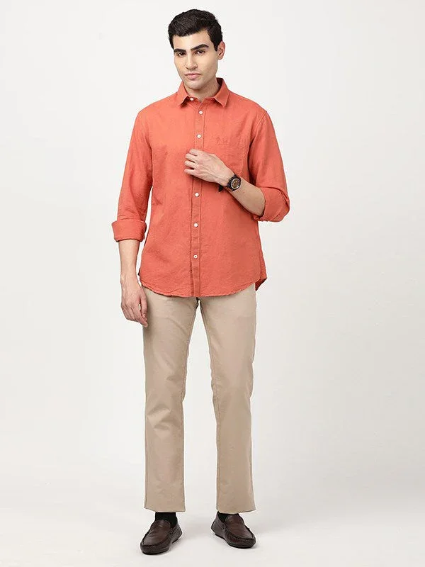 Men's Kansas Fit Cotton Stretch Trousers - Image 4