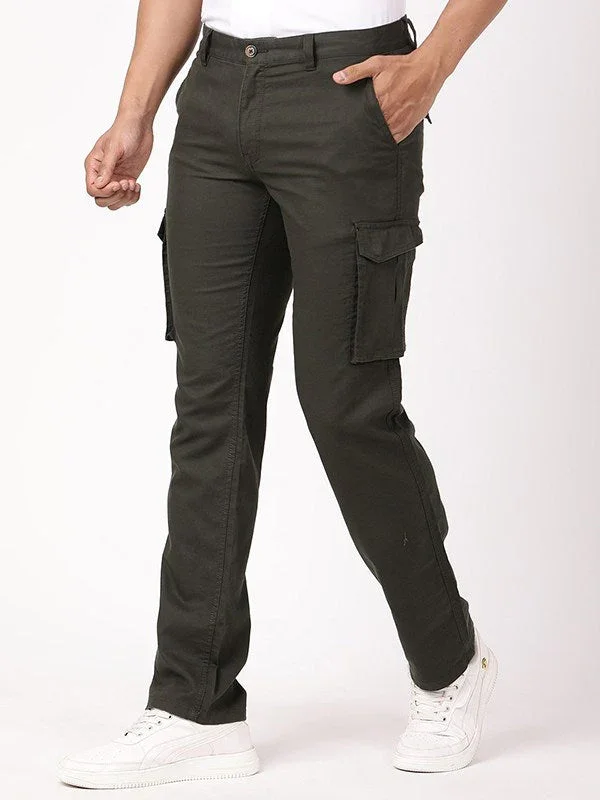 Men's Kansas Fit Cotton Stretch Trousers - Image 7