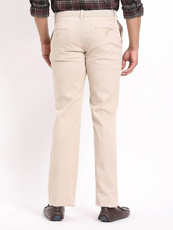 Men's Kansas Fit Cotton Stretch Trousers - Image 4