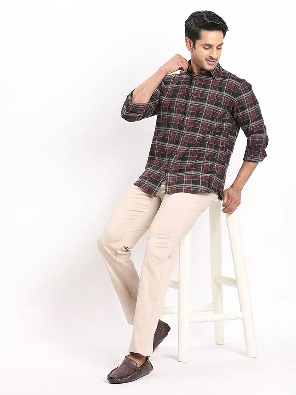 Men's Kansas Fit Cotton Stretch Trousers - Image 5