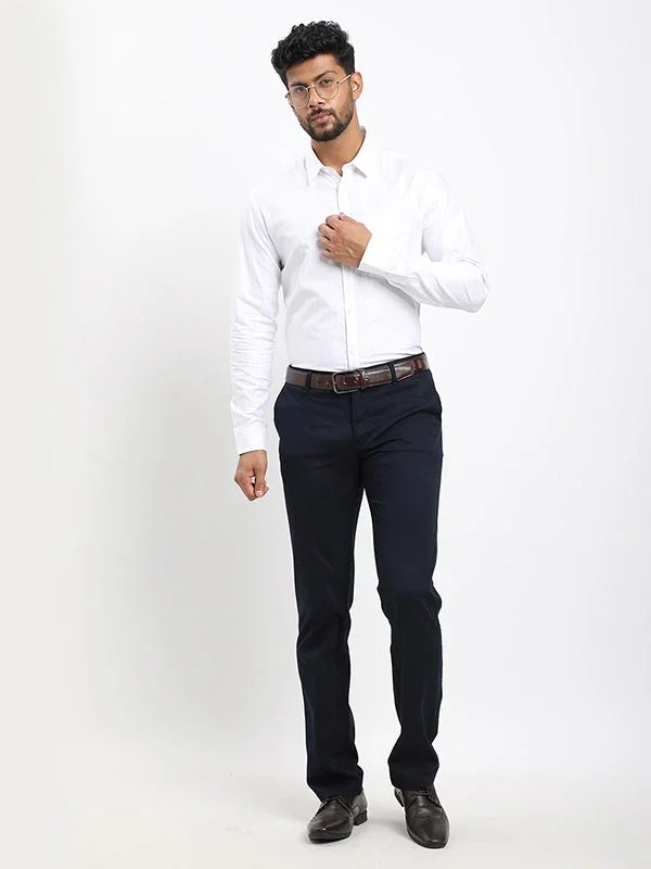 Men's Kansas Fit Cotton Stretch Trousers - Image 5
