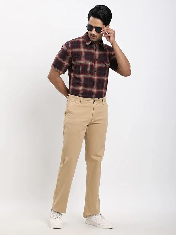 Men's Kansas Fit Cotton Stretch Trousers - Image 10