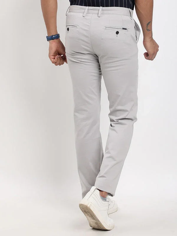 Men's Kansas Fit Cotton Stretch Trousers - Image 4