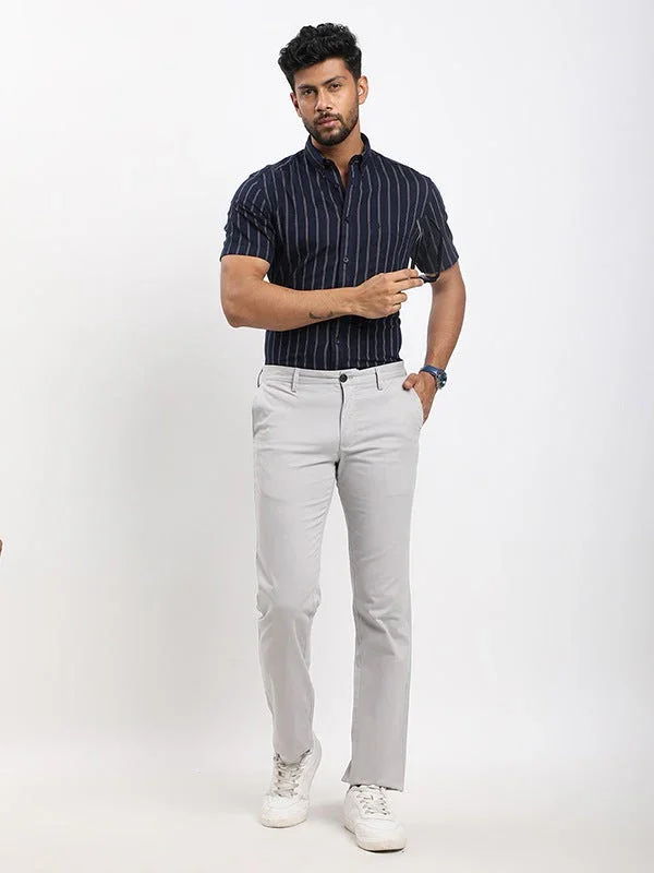 Men's Kansas Fit Cotton Stretch Trousers - Image 5