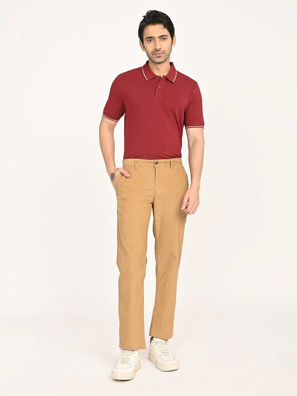 Men's Kansas Fit Cotton Stretch Trousers - Image 5