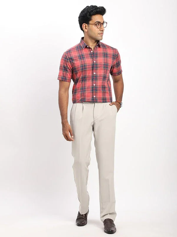 Men's Kansas Fit Cotton Stretch Trousers - Image 5