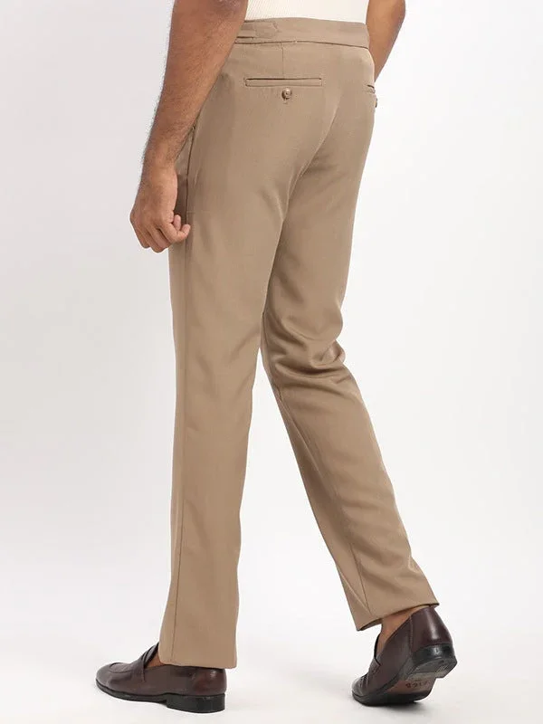 Men's Kansas Fit Cotton Stretch Trousers - Image 4
