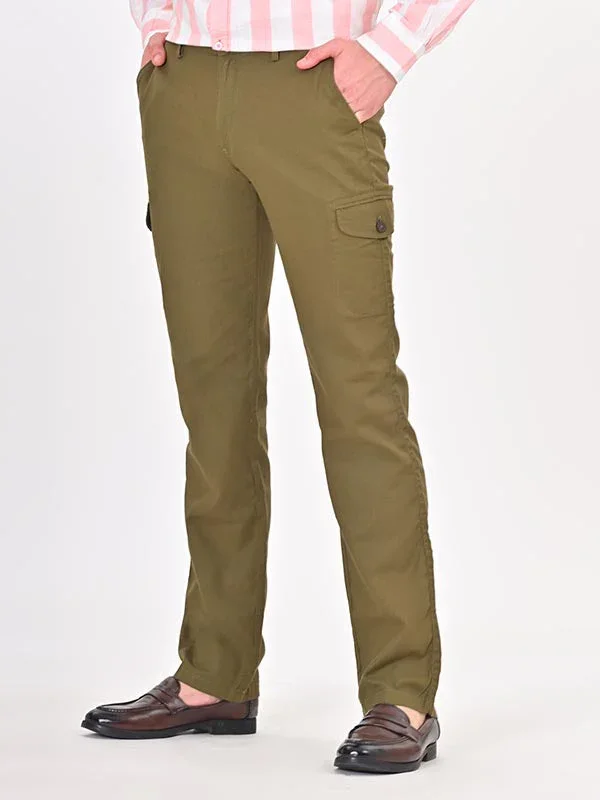 Men's Kansas Fit Cotton Trousers - Image 10