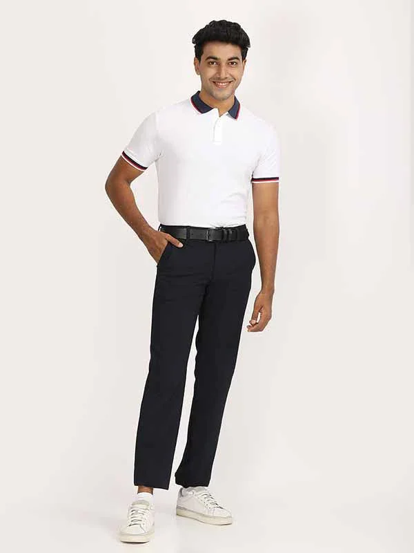 Men's Kansas Fit Polyester Blend Trousers - Image 11