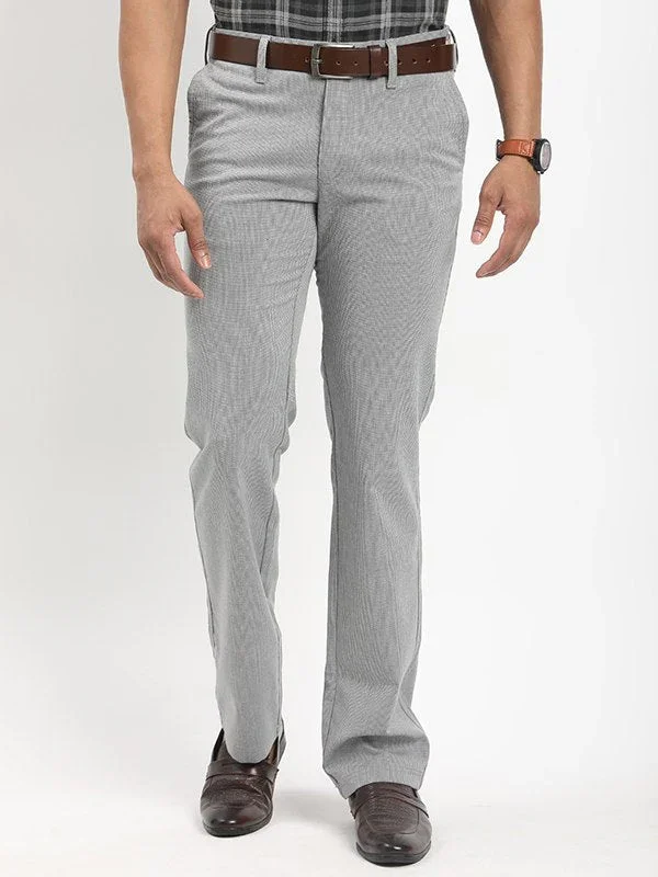 Men's Kansas Fit Polyester Blend Trousers