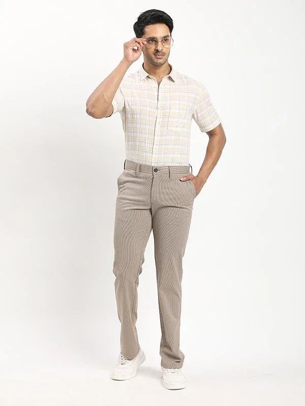 Men's Kansas Fit Polyester Blend Trousers - Image 9