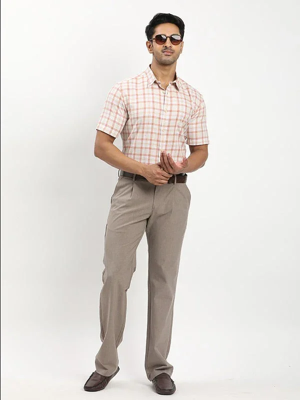 Men's Kansas Fit Polyester Blend Trousers - Image 9