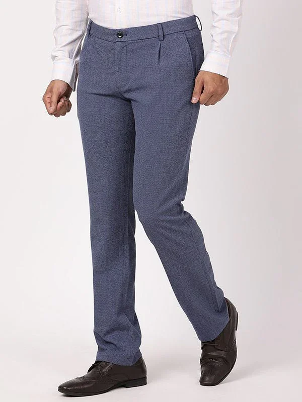 Men's Kansas Fit Polyester Blend Trousers - Image 2