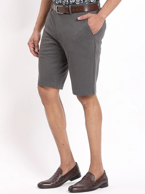 Men's Printed Cotton Blend Shorts - Image 7