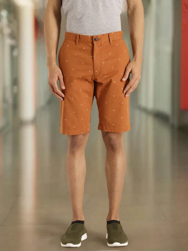 Men's Printed Cotton Shorts