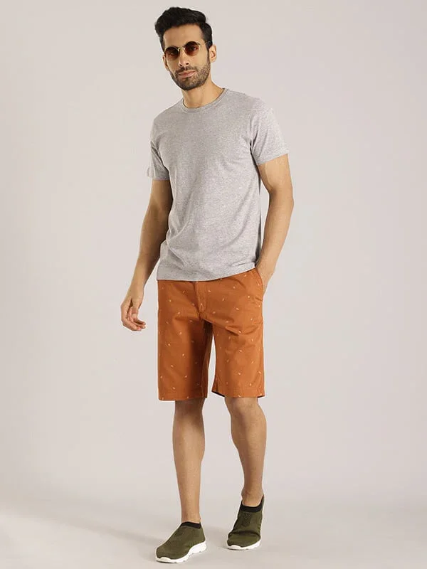 Men's Printed Cotton Shorts - Image 4