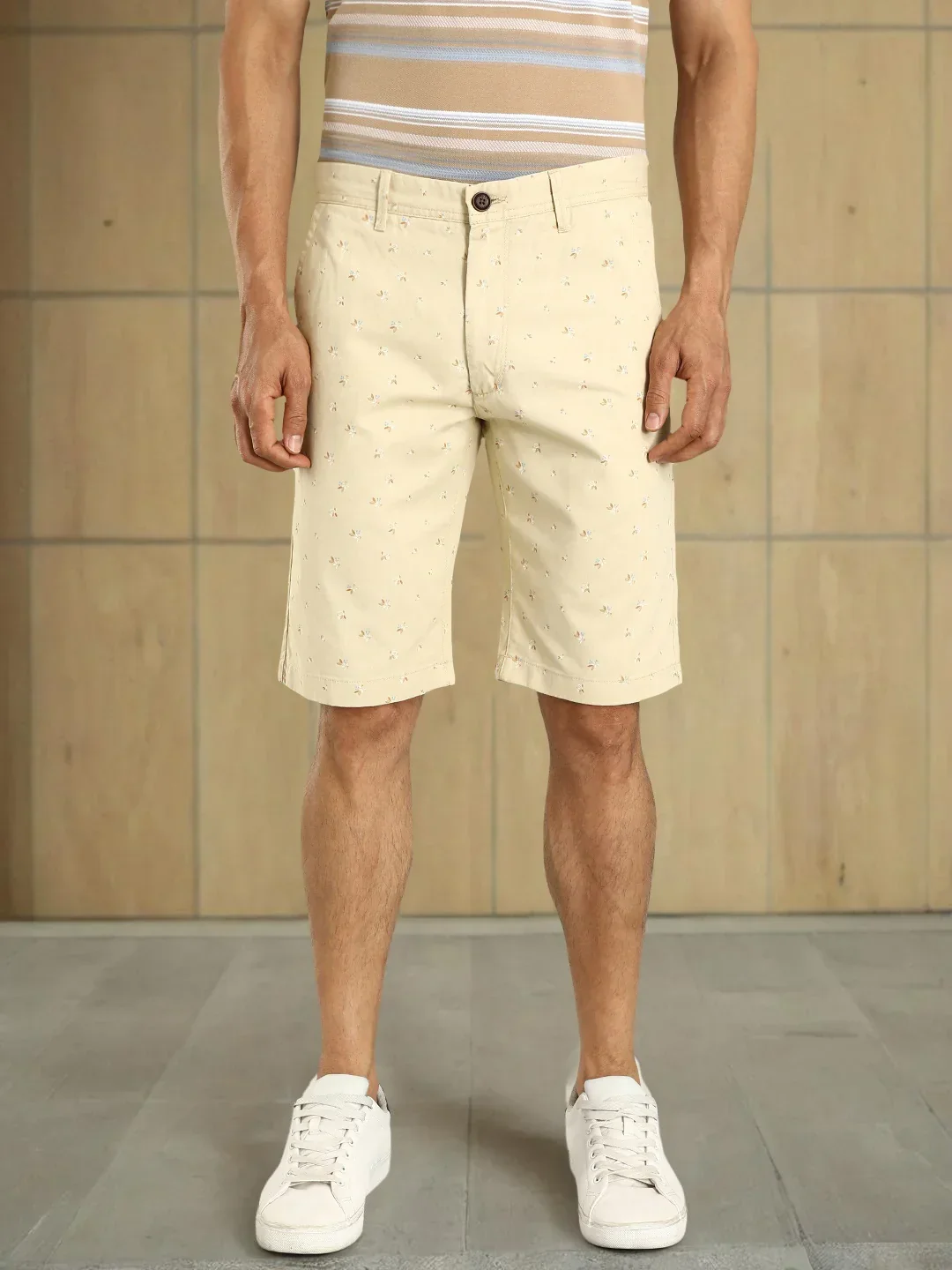 Men's Printed Cotton Shorts