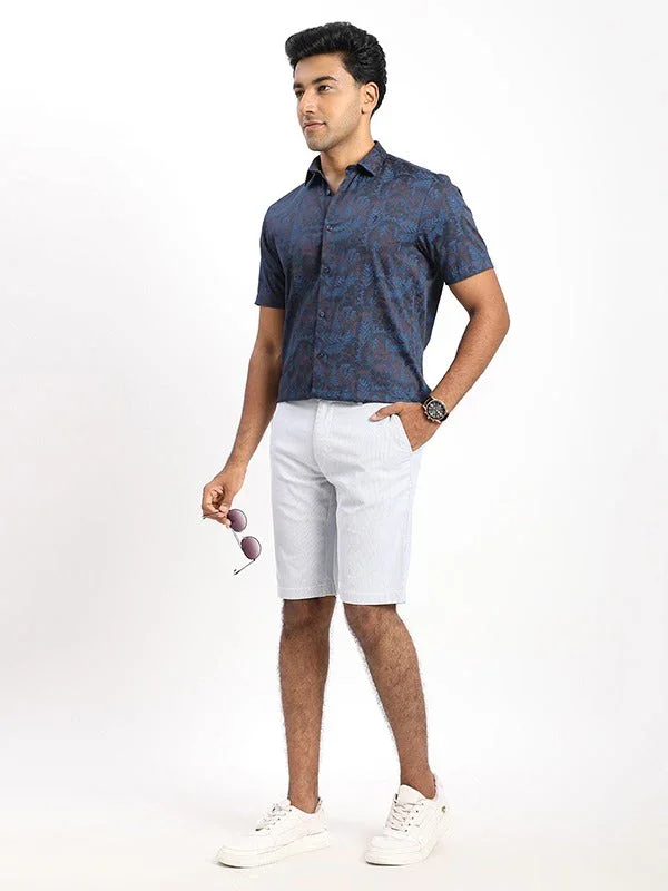 Men's Printed Cotton Stretch Shorts - Image 10