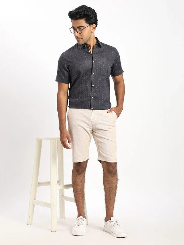 Men's Printed Cotton Stretch Shorts - Image 5