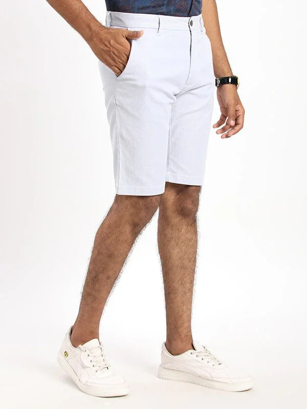 Men's Printed Cotton Stretch Shorts - Image 7