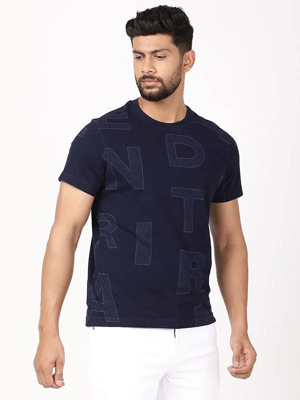 Men's Printed Crew Neck T-Shirt - Image 2