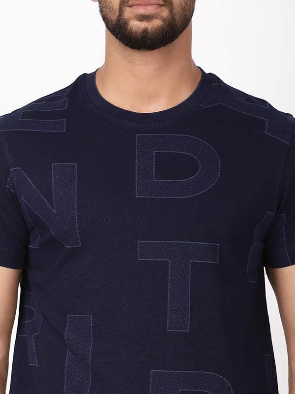 Men's Printed Crew Neck T-Shirt - Image 3