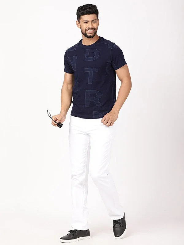 Men's Printed Crew Neck T-Shirt - Image 5