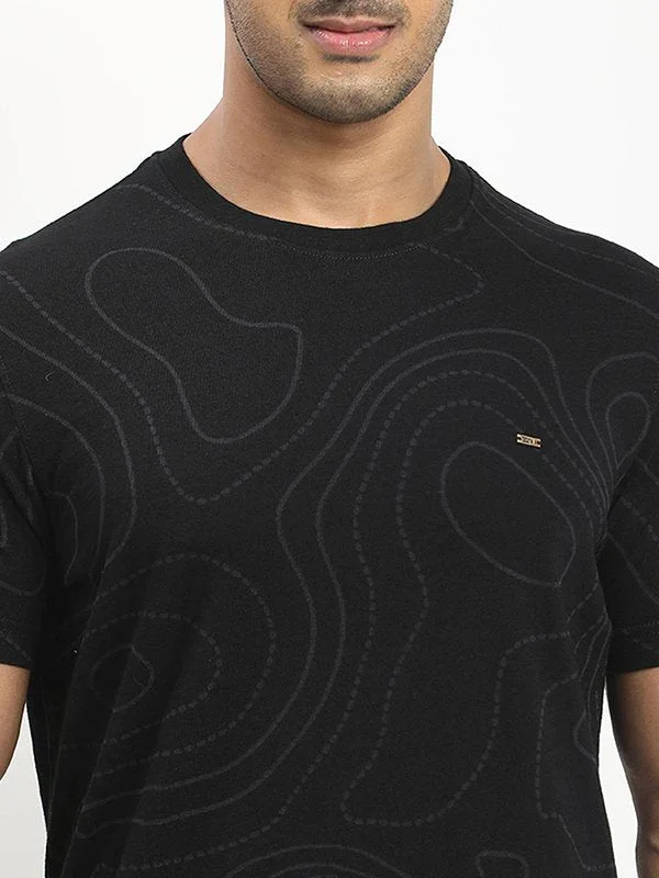 Men's Printed Crew Neck T-Shirt - Image 3