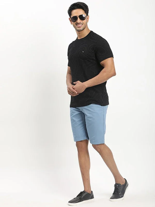 Men's Printed Crew Neck T-Shirt - Image 4