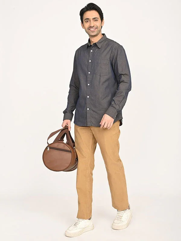Men's Printed Full Sleeves Cotton Shirt - Image 10